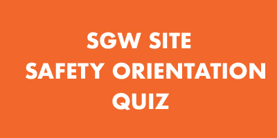 SGW - Safety Orientation Quiz